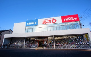 あさひ 自転車 店舗 南越谷