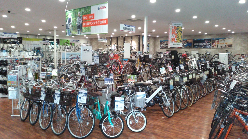 ビバホーム 自転車 修理 三郷
