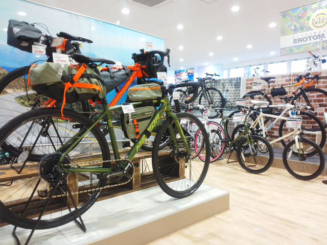 国道34号線 自転車